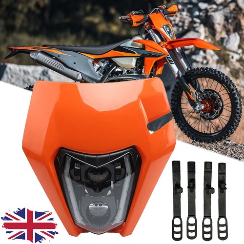 Led headlight drl with orange - headlight,